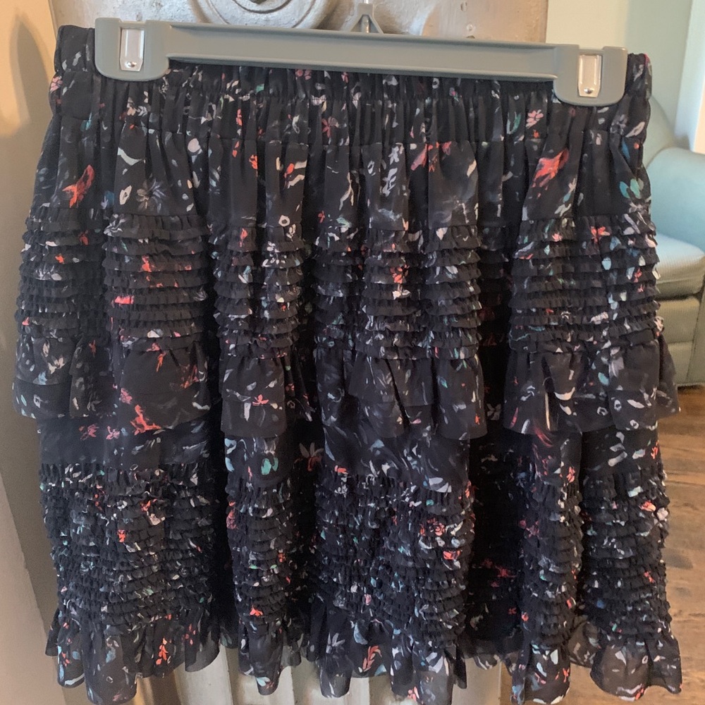 All Saints Floral Mini skirt